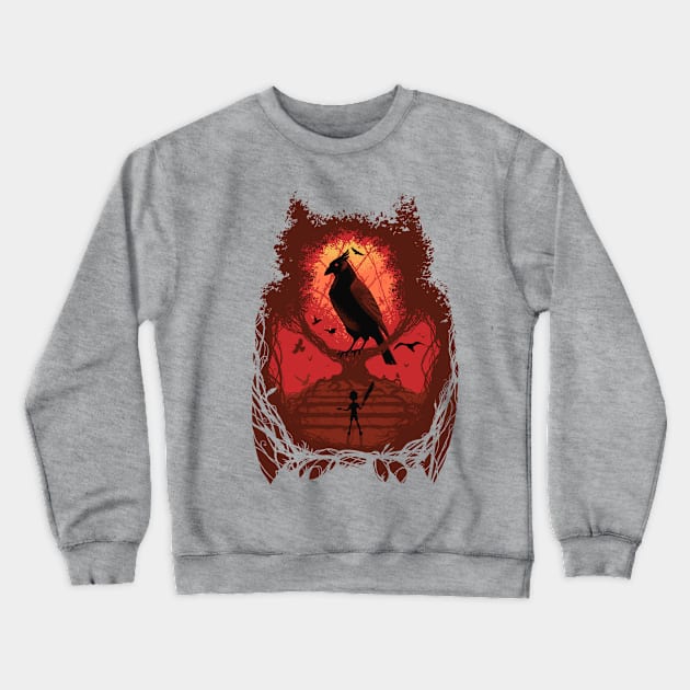 Birds Crewneck Sweatshirt by chrisables